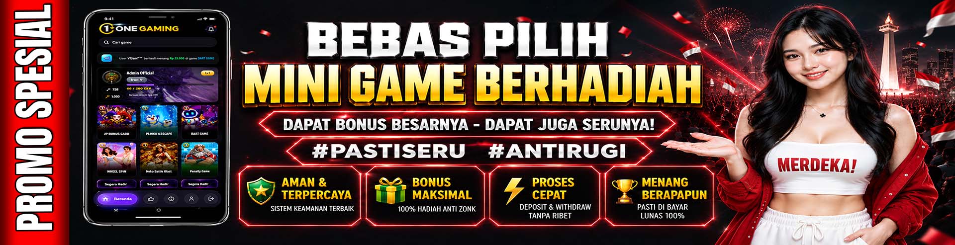 ONE GAMING BONUS